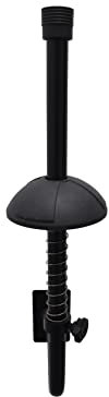 Gator Frameworks Recital Series Wandaufhänger mit extra langem Pfosten für Posaunen (GFW-TBONEHNGR-BLK)