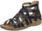 Josef Seibel Damen Sandaletten Ivy 06, Frauen Sandalen,Weite G (Normal),Sommerschuhe,Freizeitschuhe,offene Schuhe,schwarz,44 EU