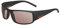 bollé King Sonnenbrille Uni für Erwachsene, Matt Black Metal Brown, Large