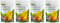 Wolvercroft Garden Centre Bulb Starter Fertilizer (250g) x 4