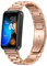 GIOPUEY Cinturini Compatibile con Huawei Band 8/Huawei Band 9, Acciaio Inossidabile Cinturino [Resistente all'Usura] - Rose Gold