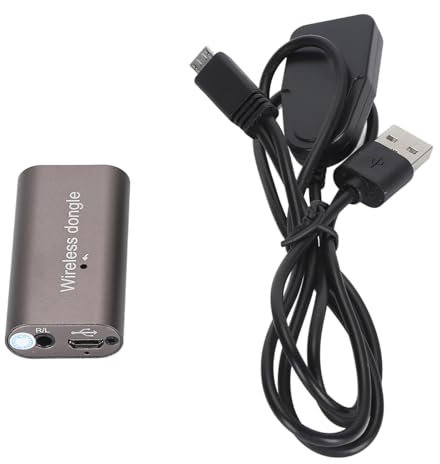 Adattatore Display HDMI Wireless, Adattatore Dongle Wireless 1920 X 1080p Extender HDMI, Plug & Play, per Smartphone Tablet Laptop a Proiettore HDTV, Streaming Audio Video