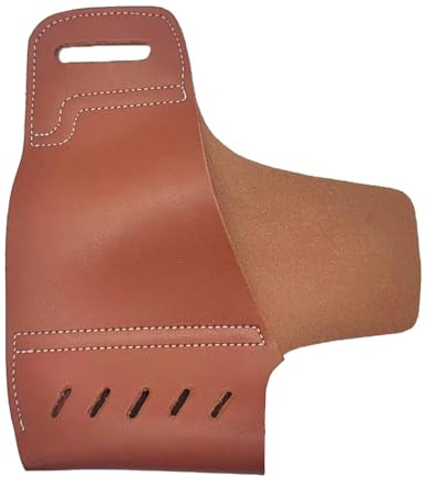 Étuis de Ceinture pour Pistolet Universel, Housse de Fusil Portable, Ceinture Cachés Holster Dissimulé en Cuir pour Armes à Feu Airsoft, avec Porte Chargeur