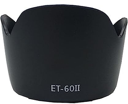 Capuchon de pare-soleil pour appareil photo 1200D 55 mm ET-60II F/4-5.6 IS 55-250 mm F/4-5.6 IS