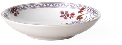 Villeroy & Boch - Artesano Provencal Lavendel Pastaschale, Schale für Nudelgerichte in stilvollem Lavendel, Premium Porzellan, Weiß/Bunt, 23,5 cm