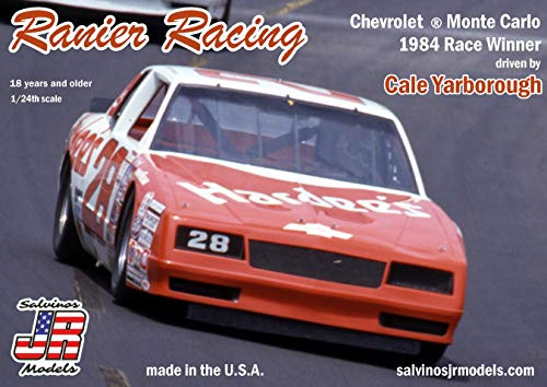 Salvinos JR Maquette de Voiture en Plastique Cale Yarborough Chevy Monte Carlo 1984 Race Winner