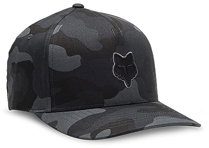 Fox Racing Fox Head Flexfit Hat, Windbreaker, Men's, Black, S-M