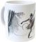 Cbkreation Mug en céramique blanche danseuse ballerine