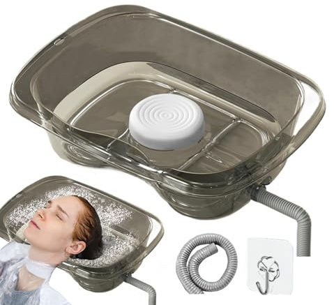 Hårtvättbassäng, hårtvättbassäng för sängliggande Bedside Shampoo Bowl with