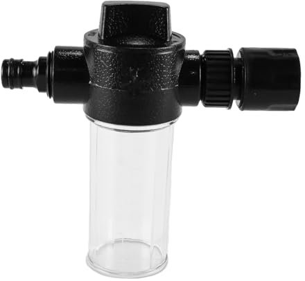 Nicear Pulvérisateur D Eau Moussante Réglable Pour Tuyau D Arrosage Pistolet À Eau Haute Pression Avec Pot À Jet Distributeur De Savon Buse De Pulvérisation Rinçage Moteur