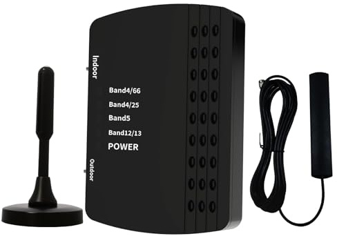 RV Cell Phone Signal Booster| Boost 4G & 5G LTE| for All U.S. Carriers- RV Camper Camping Cell Signal Booster FCC Approved