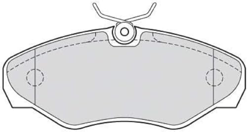 VALEO Jeu de garnitures de frein, frein à disque 301545 Compatible avec: NISSAN PRIMASTAR Bus, PRIMASTAR Kasten, PRIMASTAR Pritsche/Fahrgestell, OPEL VIVARO A Bus, VIVARO A Kasten