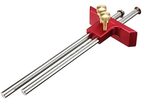 Bricolaje y Herramientas Herramienta de trazado de aleación de Aluminio gramil carpintería Decoración Scriber DIY Hecho a Mano