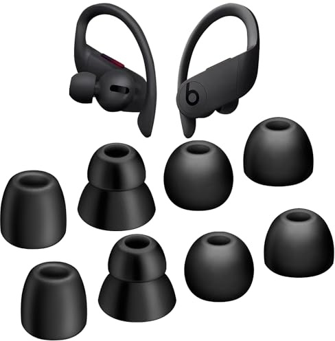 Ersatz-Ohrstöpsel aus Silikon, kompatibel mit Powerbeats Pro kabellosen Kopfhörern, weiche Silikon-Ohrstöpsel