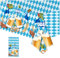 Oktoberfest Tischdecke,Oktoberfest Deko,Bayern Party Dekoration Bayerische Tischdeko,Blau Weiß Bayrische Bier Tischtuch Set,Biertisch Plastik Einweg Tischdecken,für Festival Tisch(137×274cm)