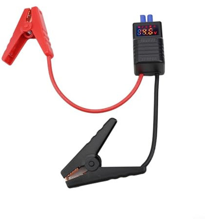 Cavi portatili per batteria auto, morsetti di uscita EC5, set di sostituzione per avviatore di emergenza in rame a strati (clip LED)
