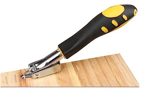 Sparachiodi Elettrica, Pistola cucitrice 3 in 1 con 600 graffette, pistola cucitrice manuale con regolazione della potenza della chiodatrice for legno, artigianato, falegnameria, decorazione fai da te