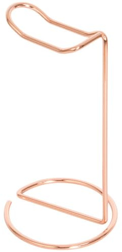 BESPORTBLE Support Casque Audio Métallique Rose Doré Support Bureau Compact en Fer Compatible la Plupart des Casques pour Maison et Bureau Design Minimaliste Élégant Accessoire de Présentation Stable