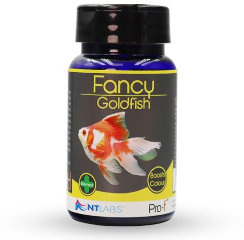 NT Labs Pro-f Fancy Goldfish Sinking Fish Food Pellets (50g)