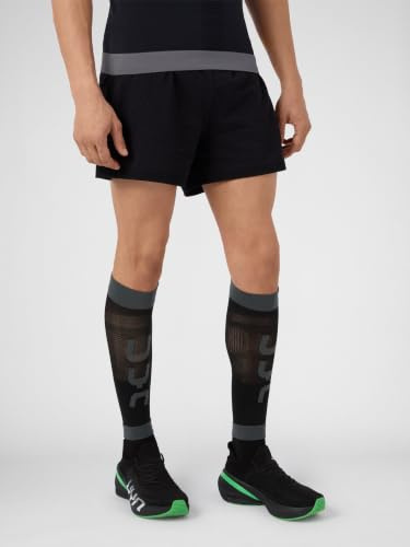 UYN S100092 Calf Fly Calentador de piernas Hombre Negro/Gris M