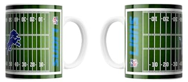 Great Branding TGBC Detroit Lions Field Jumbo Tasse NFL 440 ml