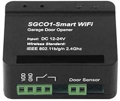 Abrepuertas de garaje receptor wifi inteligente para puerta corredera giratoria, puerta de garajes, electromagnética, universal TX coche, nueva versión