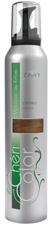 TMT MILANO Chéri Color Mousse Colorante Riflessante alle Erbe (Castano, Confezione da 1)