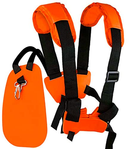 MT MALATEC Schultergurt Einstellbare für Motorsense Trimmer Rasentrimmer-Gurt Doppel Schultergurt für Motorsense Rasentrimmer Freischneider 18529