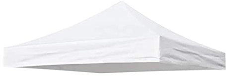 Couverture de Gazebo étanche REMPLACE DE Remplacement 420D Couverture de Tente en Tissu Oxford pour Tente de canopée Pop-up, 2,9 x 2,9 m.Remplacement du Couvercle de la