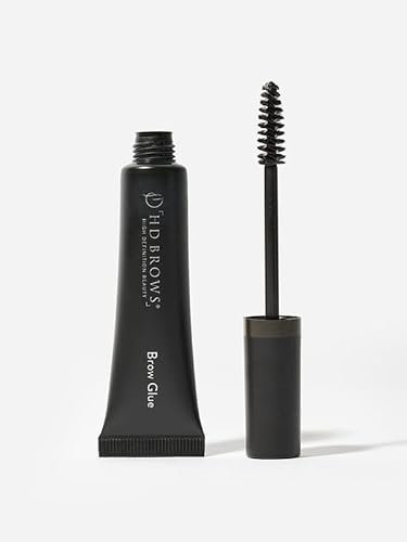 HD BROWS Brow Glue Brow Setting Gels Extreme Hold Gel, Dark Brown/Black