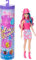 Barbie Color Reveal Modepuppe und Accessoires mit 6 Überraschungen, Disco Star-Reihe mit metallischem Glanz und Oberteil mit Farbwechsel (Stile können abweichen), JCP01