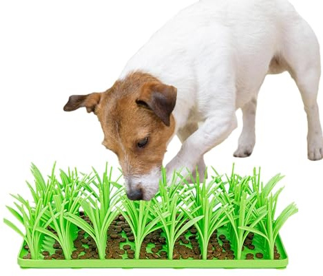 Pet Snuffle Pad - Tappetino da fiuto in silicone con, tappetino antiscivolo per mangiare gatti, tappetino da fiuto in silicone, facile da pulire per gatti