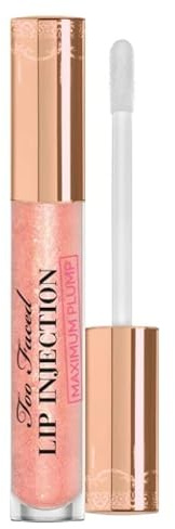 TOO FACED Cosmetics ORIGINAL | LIP INJECTION MAXIMUM PLUMP | Gloss Volume | Extra Strength Instant & Long Term Lip Plump | VEGANO | by B (COTTON CANDY KISSES, 4 g (confezione da 1))