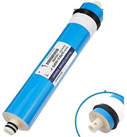 Reverse Osmosis Water System Under Sink 50/75/100/125GPD Home Kitchen Reverse Osmosis RO Membrane Replacement Water System Filter Water Purifier Water Filtration System for Under Sink Home Domestic(75