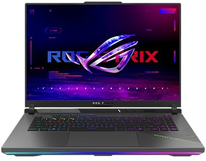 ASUS ROG Strix G16 G614FR Laptop | 16 WQXGA 240Hz/3ms 16:9 IPS Display | AMD Ryzen 9 9955HX | 32GB RAM |1TB SSD | RTX 5070 Ti | Win11 Home | QWERTZ | Volt Green | 3Monate GamePass