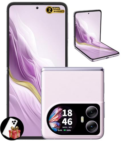 Blackview Hero 10 | 6,9 2.5K AMOLED 60Hz | 36GB RAM + 256GB | Púrpura | Smartphone Plegable | Android 13 | 108MP + 32MP | Batería 4000mAh | Helio G99 | Dual Screen | NFC | LTE | Garantía de 2 años