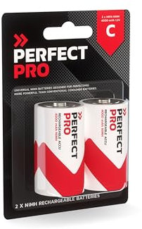 PerfectPro Pile Rechargeable LR14 (C) NiMH 4000 mAh 1.2 V 2 pc(s)