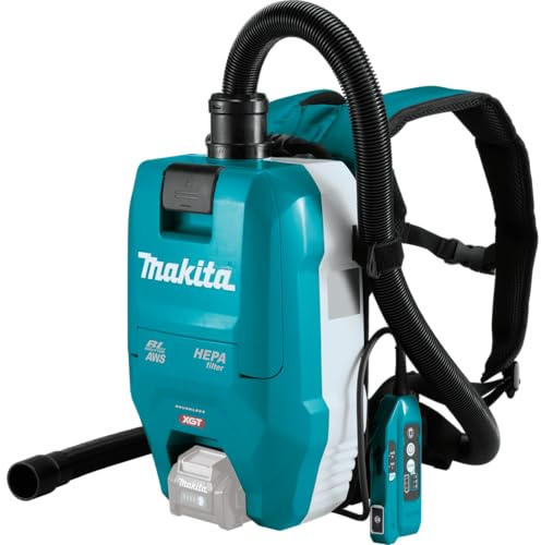 Makita VC009GZ01, Aspirapolvere 40 VMax. con AWS (senza batteria, senza caricabatterie, olio/nero