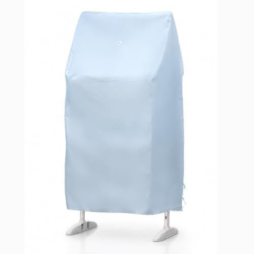 Status 3 Tier Heated Clothes Airer Cover, Pale Blue | Breathable Thermal, Speeds Up Drying, Fits 248W Heated Racks, Laundry Dryer Tent