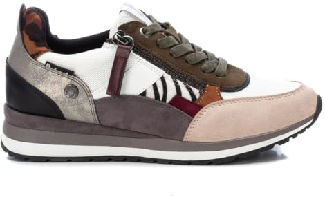 REFRESH - Zapatilla Mujer Hielo - Calzado Cómodo y Versátil - Moda Casual - Modelo 17015903 (Talla 36)