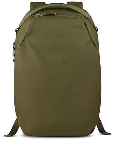 Urth Norite 24L Modular Camera & Laptop Travel Backpack - Water Resistant, Anti-Theft, Recycled Bag for DSLR, 13-16 Inch Laptop in Green