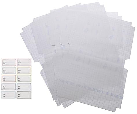 AUTSUPPL 10stücke Transparente Buchumschläge Selbstklebend Und Rutschfest Zum Schutz Von Schulbüchern Und Notizheften
