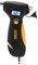 AUTDER 5-in-1 Digital Tire Pressure Gauge with LED Work Light, Emergency Hammer, Seat Belt Cutter, Tread Depth Gauge, and Backlit LCD - Portable, Durable for Cars, Trucks, Yellow