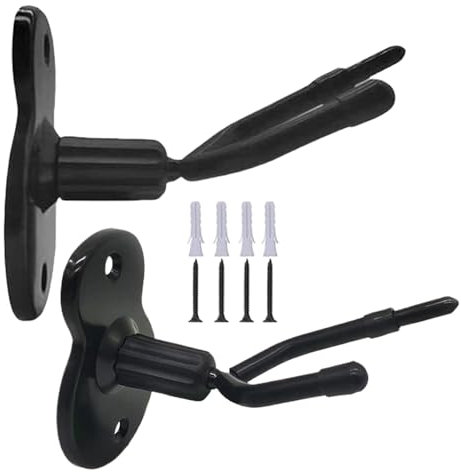 Supporto da parete per viola, 2 supporti per violino con archetto, salvaspazio, per casa, studio, sala musica