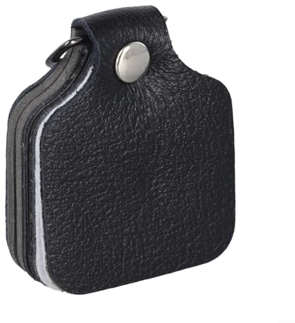 Patch per asciugatura mosche per pesca a mosca, detergente per filo in pelle e cotone con assorbimento d'acqua, funzione di sfregamento del filo, custodia riutilizzabile per mosche secche (modello B