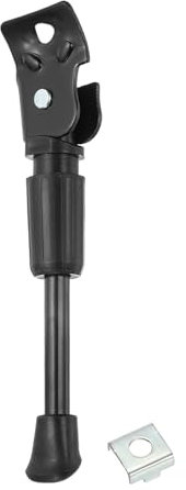 HARFINGTON Hinterradständer für 16-Zoll-Räder, Karbonstahl, einseitiger Kickständer, Hinterradhalterung, Fahrradstützträger, Schwarz