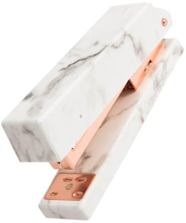 jojofuny Unique Design Marbling Stapler Stapling Tool Office Stapler School Stationery