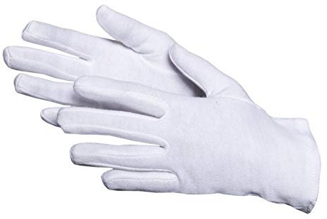 Jah 561 Baumwollhandschuh 12 Paar oekotex schwer weiß Gr. 12