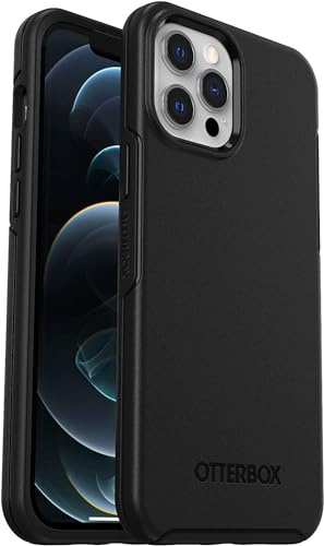 OtterBox - Retail Symmetry + mobile phone case, black, iPhone 12 | 12 Pro, MagSafe, 77-80138