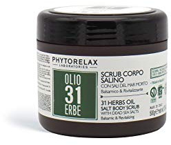 Phytorelax Laboratories - Huile végétalienne et biologique à base de plantes - 31 herbes - Solution saline balsamique et revitalisante - 500 ml